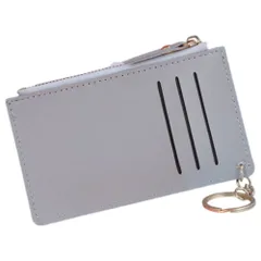 ☆ グレー ☆ パスケース キーケース カードケース キーホルダー カードケース パスケース 小銭入れ キーケース コインケース ミニ財布 定期入れ カード入れ フラグメントケース ミニウォレット スリム レディース メンズ おしゃれ オシャレ きれいめ