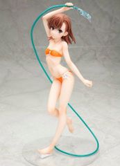【中古】とある科学の超電磁砲S 御坂美琴 水遊びフィギュア アニメVer.