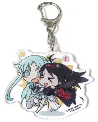 【中古】キーホルダー・マスコット(キャラクター) アスナ＆ユウキ 「ソードアート・オンライン ミニキャラトレーディングアクリルキーホルダー」