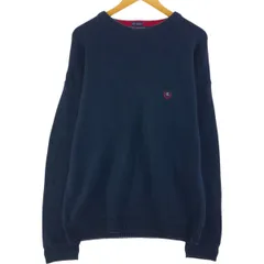 古着 90年代 ラルフローレン Ralph Lauren CHAPS チャップス ヘリンボーン コットンニットセーター メンズL相当 ヴィンテージ/eaa501765