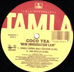 米12” Cocoa Tea New Immigration Law / Holy Mount Zion 422860631 Tamla /00250のサムネイル