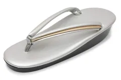 【数量限定】レディース草履 パールエナメル加工 日本製 ソール [KYOETSU] ウレタン底