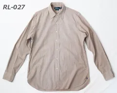 ［USED］Polo Ralph Lauren ポロ ラルフ ローレン 古着 ラルフ シャツ ストライプ柄ANDREW/アンドリュー レギュラーカラーシャツLサイズrl-027