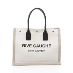 サンローランパリ SAINT LAURENT PARIS トートバッグ リヴ ゴーシュ 617481 ベージュ レザー リヴゴーシュ トートバッグ レディース Used Bのサムネイル