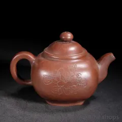 唐物　中国紫砂工芸美術「一代宗師」顧景舟 原礦黒金鋼急須やかん入手困難 唐物 中国紫砂工芸美術「一代宗師」顧景舟 原礦黒金鋼急須やかん