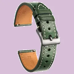 【在庫処分】[torbollo] 時計バンド 腕時計ベルト 替えばんど ソフトイタリア製本革カーフレザー クイックリリース 18 mm ウォッチバンド メンズ レディース専用