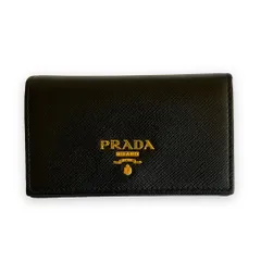 PRADA サフィアーノ カードケース ブラック プラダのサムネイル