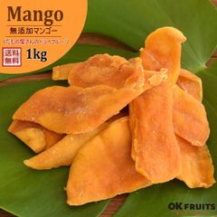 ドライマンゴー 1kg 無添加 送料無料 無添加 半生 ドライマンゴー 百貨店で大人気！ 太陽の恵み 熱帯果物の王様 フィリピン セブ島産 プレミアム・無添加半生ドライマンゴー1kg