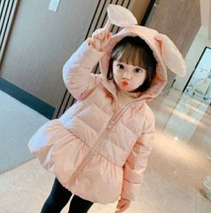 子供服 女の子 90 ダウンコート ダウンジャケット かわいい ピンク 春秋服