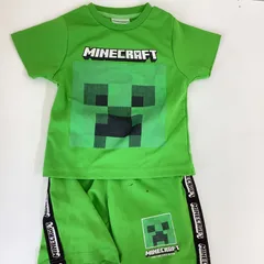 MINECRAFTマインクラフト半袖&ハーフパンツセットアップ(120)