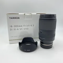 【新品未使用品】TAMRON18-300mm F3.5-6.3ソニーE Amazon.co.jp: Tamron TAMRON 18-300mm F3.5-6.3DiⅢ-A VC VXD