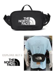 THE NORTH FACE ノースフェイスEXPLORE ウェストバッグ S ボディバッグ メンズ レディース かばん ブラック色