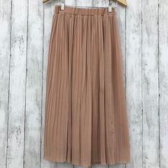 【 N.Natural Beauty Basic 】エヌナチュラルビューティーベーシック シフォンプリーツスカート