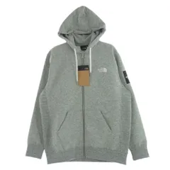 THE NORTH FACE ノースフェイス NT62349 SQUARE LOGO FULL ZIP スクエアロゴ フルジップ フーディー パーカー【新古品】【未使用】【中古】