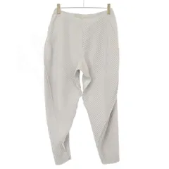 HOMME PLISSE ISSEY MIYAKE オム プリッセ イッセイ ミヤケ 22AW ARC プリーツパンツ グレー 3 HP23JF148のサムネイル