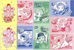 【中古】ポストカード BTS(防弾少年団) ポストカード8枚セット(Sweet Time) 「TinyTAN」