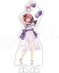 【中古】アクリルスタンド・アクリルパネル 中野二乃 BIGアクリルフィギュアスタンド バルーン＆リボンver. 「五等分の花嫁＊×マイメロディ＆クロミ」