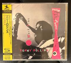【未開封SHM-CD】ソニー・ロリンズ「ワークタイム」　Prestige　Sonny Rollins