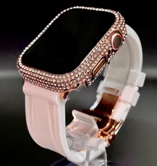  アップルウォッチバンド ラバーベルト Apple Watch 　キラキラ ケース カバー  メンズ レディース 38 40 41 42 44 45 46 49 SE1/2/3 Ultra1/2/3  15