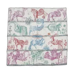 エルメス スカーフ カレ90 ダブルフェイス デッラ カヴァッレリア ファヴォローサ Della Cavalleria Favolosa シルク 2022春夏