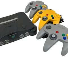 186000 現状品 任天堂 ／ Nintendo ニンテンドー  Nintendo64　コントローラーセット