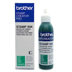 スタンプ補充インク 緑（20cc/本） PRINKG ブラザー工業