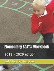 [Book]Elementary SCATR Workbook: 2019 - 2020 edition