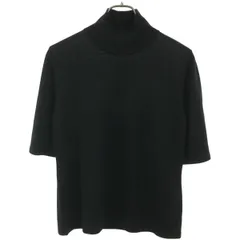 S Max Mara エス マックスマーラ タートルネック ショートスリーブニットセーター 2429366051 ネイビー Lのサムネイル