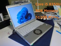 レッツノート CF-SV7 バッテリ良好 美品 高速SSD搭載