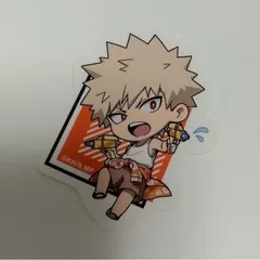 ヒロアカ アニカフェ アニメイトカフェ ダイカットステッカー 爆豪勝己