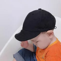 ベビー帽子 キャップ 赤ちゃん ハット 野球帽 日よけ帽子 コットンハット キッズ 3-12ヶ月 春 夏 秋 通気性 日焼け止め uvカット 幼児用無地 ぼうし 女の子 男の子 可愛い おしゃれ 男女兼用 簡単調節 40cm 50cm