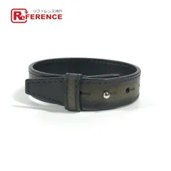 11D698/ベルルッティ/ブレスレット/2連/レザー/シルバー金具/ベージュ系 シンプルを好む大人にこそ相応しい！ ベルルッティ初となる