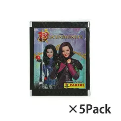 パニーニ ディズニー ディセンダント ステッカー 5パックセット