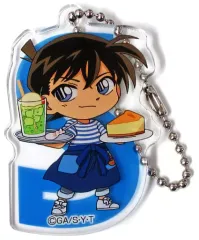 【中古】キーホルダー・マスコット(キャラクター) 工藤新一 「名探偵コナンカフェ2018 アクリルキーホルダー」