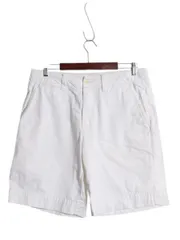 【お得なクーポン配布中!】 00s ポロ ラルフローレン コットン チノ ショートパンツ メンズ 32 オールド ヴィンテージ モデル ショーツ 短パン ノータック ミリタリー