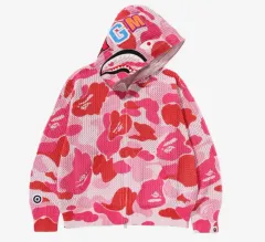 エイプシャークパーカーピンク ダブル シャーク パーカー レディース Sサイズ Pink Double