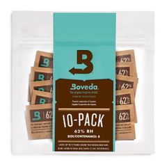 Boveda 62% RH Size 8 10個入り