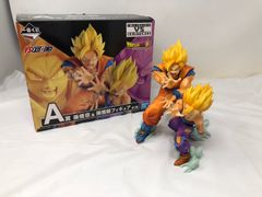 ◆一番くじ　VS EXISTENCE　A賞　孫悟空＆孫悟飯フィギュア　中古◆17681★