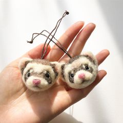 かなっぷ様オーダー クロクマハムスターマスコット 1216 - メルカリ