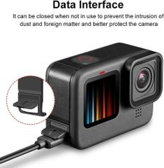 [新品）gopro9 10 11 12対応サイドドアリプレースメントドアバッテリ