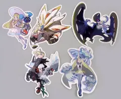 【中古】シール・ステッカー(キャラクター) A.リーリエ＆グラジオ＆ルザミーネ ステッカー5枚セット 「ポケットモンスター サン・ムーン」 ポケモンセンター限定