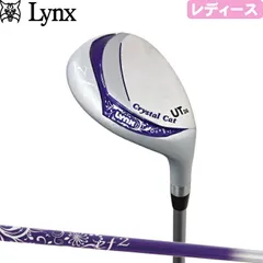 レディース Lynx リンクス Crystal Cat クリスタルキャット ef2 ユーティリティ 26度　カバー付のサムネイル