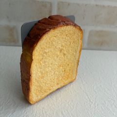 食品サンプル☆ミニ食パンのブックスタンド☆グレー