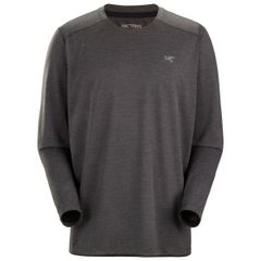 【 即納 】 アークテリクス コーマック ロングスリーブ シャツ メンズ ( Black Heather ) | ARC'TERYX Cormac Crew L/S