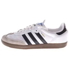 adidas (アディダス) SAMBA OG B75806 サンバ ローカットスニーカー ホワイト/ブラック US10/28cm