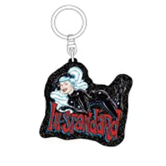 Hi-Standard 90s キーホルダー ハイスタンダード Hi-STANDARD METAL KEYHOLDER AQUA BLUE/PINK / ロック