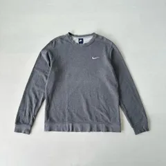 00s ナイキ　スウェット　ワンポイント　スウォッシュ　刺繍ロゴ NIKE embroidery logo T1201 C5