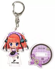 [中古]キーホルダー 中野二乃 [映画 五等分の花嫁Cafe トレーディングアクリルスタンドキーホルダー]