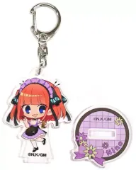 【中古】キーホルダー 中野二乃 「映画 五等分の花嫁Cafe トレーディングアクリルスタンドキーホルダー」