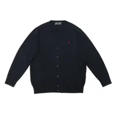 イーストボーイ カーディガン EASTBOY メリノウール混カーディガン12G スクール メリノウール Vネック 女子高生 レディース 5206509 ネイビーxレッド(580)